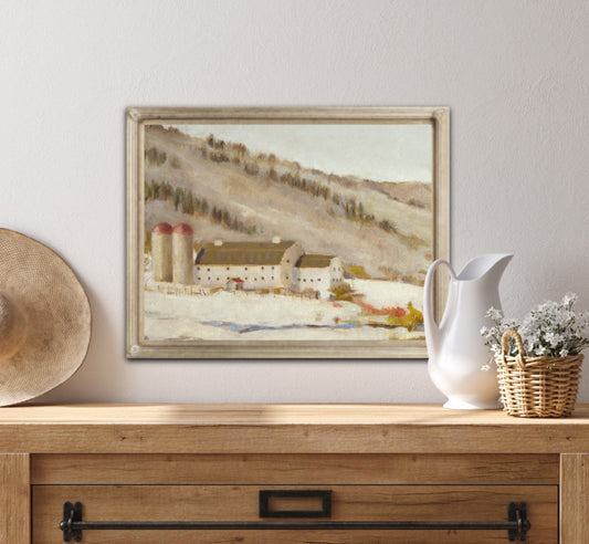 "Park City Barn in Snow" FINE ART PRINT