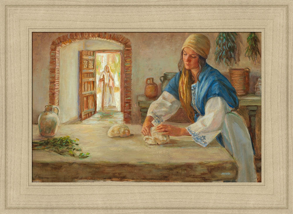 Preparing Bread for Elisha