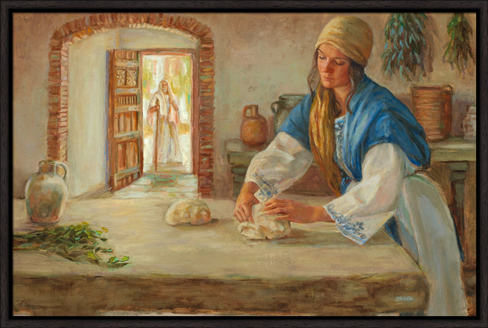 Preparing Bread for Elisha