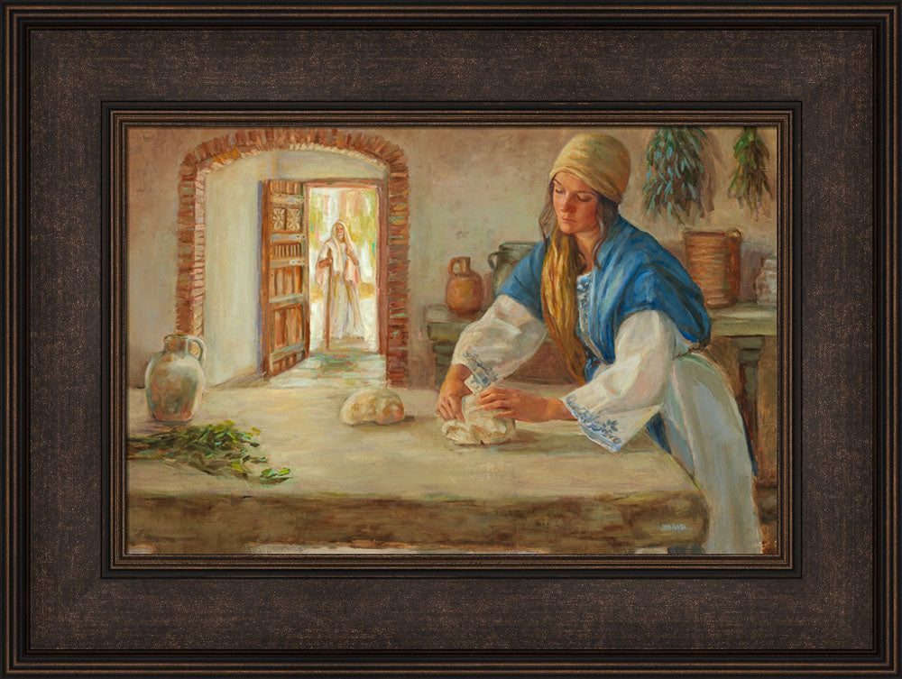 Preparing Bread for Elisha