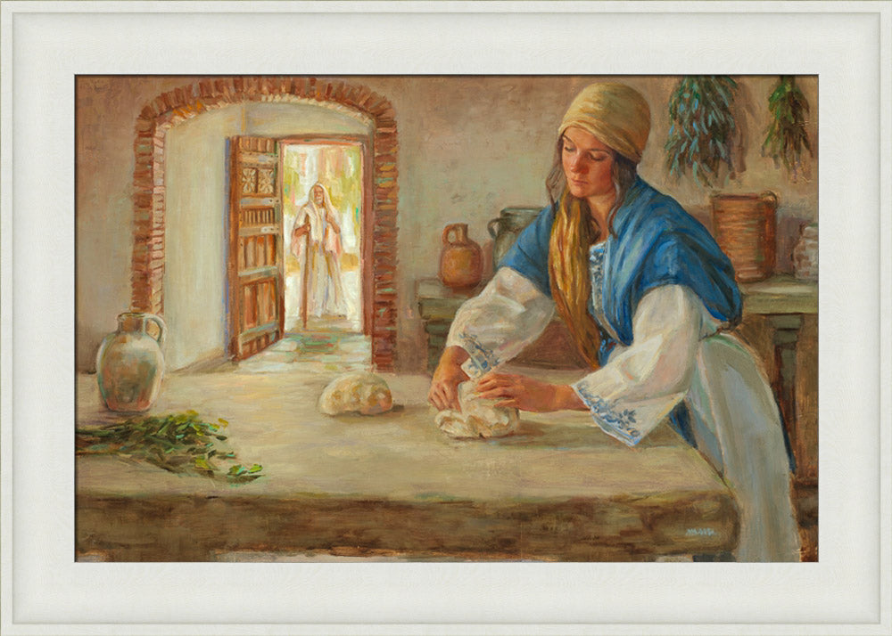 Preparing Bread for Elisha