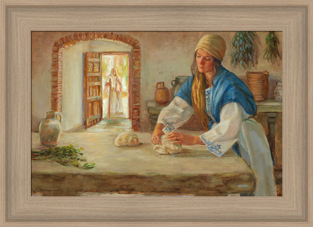 Preparing Bread for Elisha