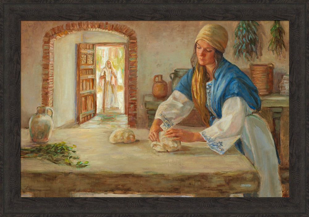 Preparing Bread for Elisha